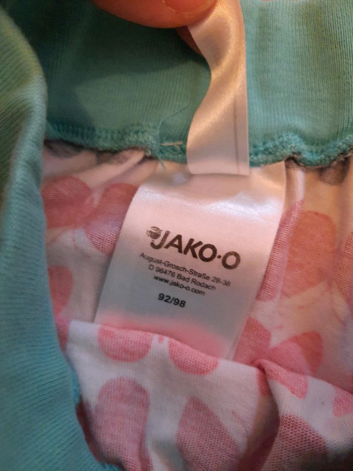 Jako-o Rock Schmetterlinge und Frotte, Gr. 92/98 in Schweinfurt