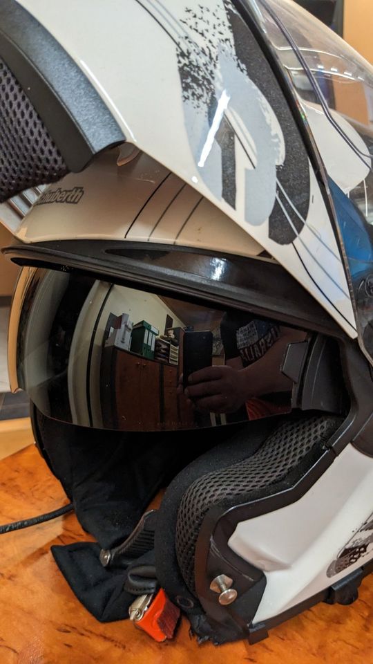 Motorradhelm/Klapphelm Schuberth C3 + SRC Kommunikationssystem in Hamburg