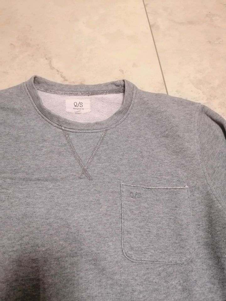 Pullover grau M Jack and Jones QS Top Zustand in Wegscheid