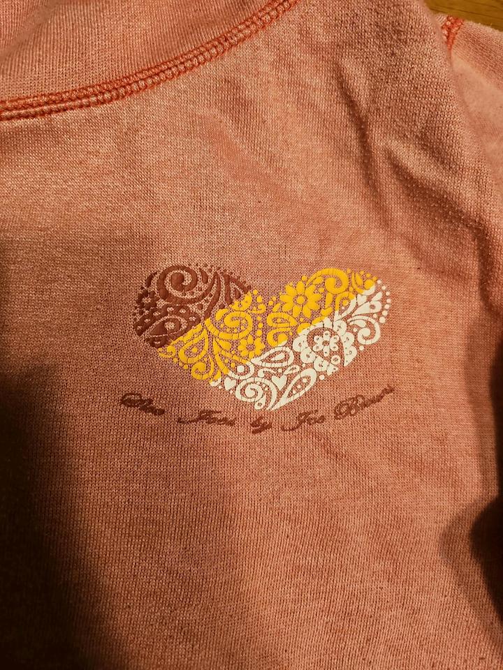 44 46 Joe Browns Oversize Pullover rosa Sweatshirt Herz Kragen in Sehnde