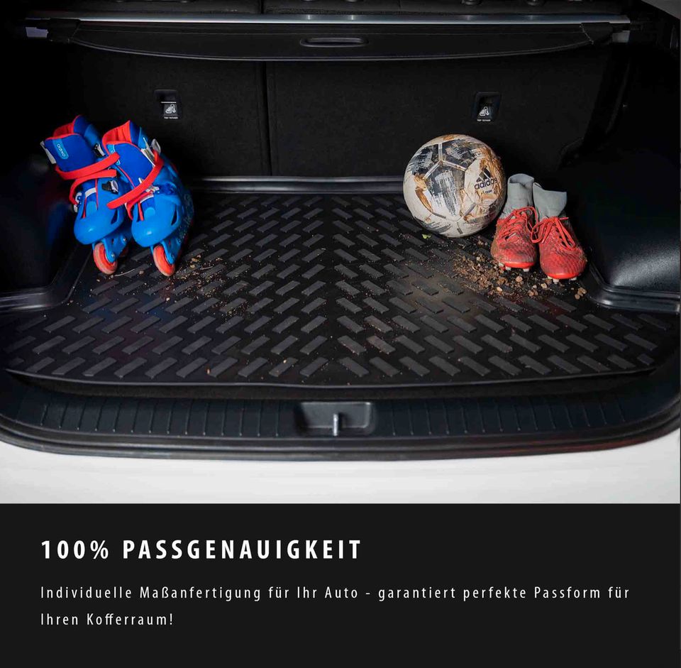 Gummimatten & Kofferraumwanne Set für VW GOLF 5 6 7 8 Fußmatte 3D in Herne