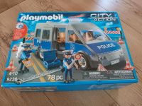 PLAYMOBIL 9236 Polizeibus mit Straßensperre  ￼  ￼  ￼  ￼ Niedersachsen - Schöningen Vorschau