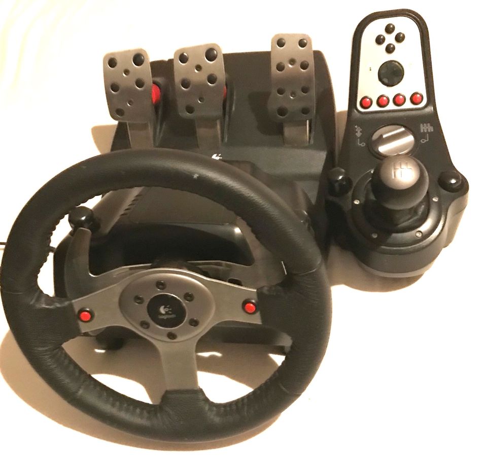 Logitech G25 Racing Wheel Lenkrad Race Formel PS PC in Borken