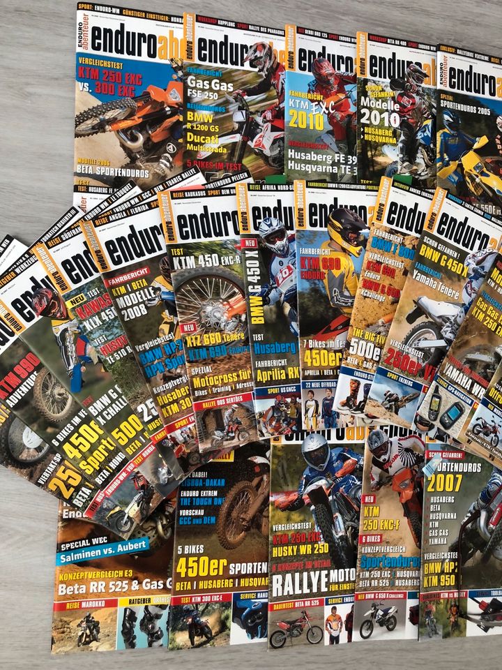 Enduro Abenteuer Motorrad Zeitschriften in Siegburg