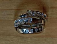 Strass-Ringe / Modeschmuck Niedersachsen - Ostrhauderfehn Vorschau