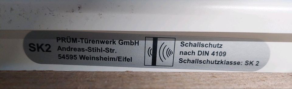 Wohnungseingangstüre/Schallschutztüre/Türblatt in Hausen (Wied)