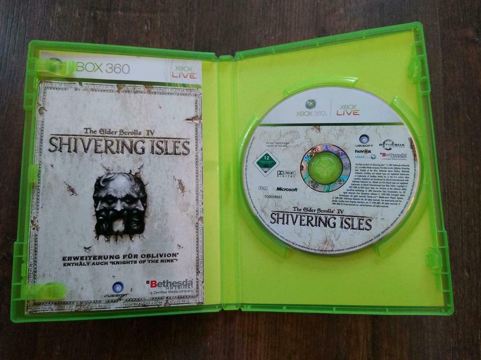 Shivering Isles. The Elder Scrolls 4, Xbox 360, Neuwertig in Gunzenhausen