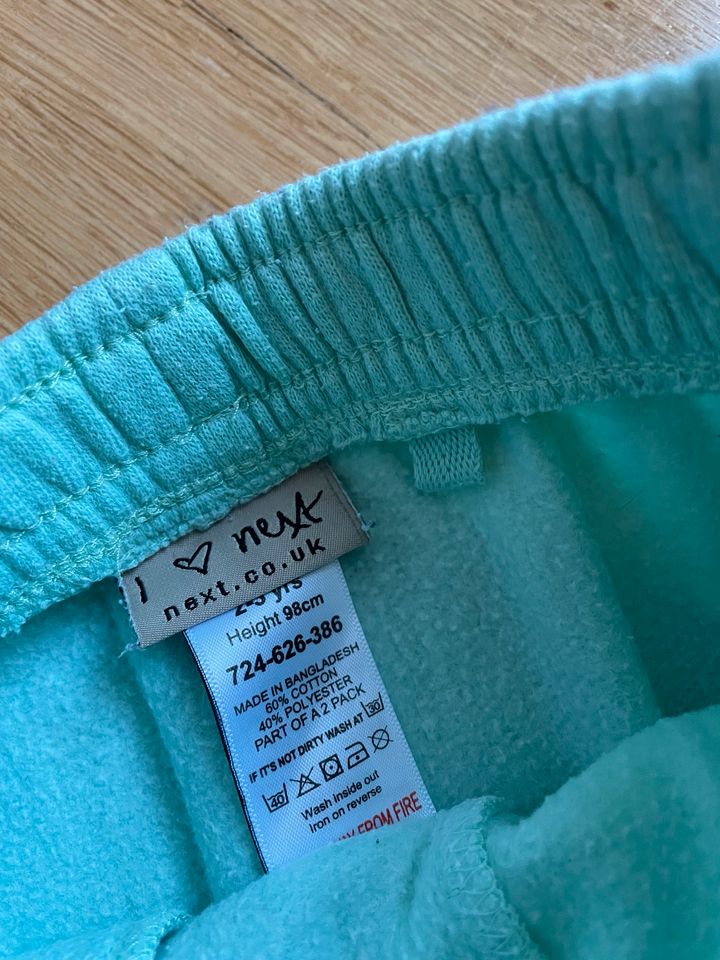 Next Zara 98 104 Mint Hellblau Uni Polohemd T-shirt Jogginghose in Leipzig