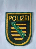 Polizeiabzeichen Police Sleeve patch Sachsen grün Ärmelabzeichen Sachsen - Neukieritzsch Vorschau