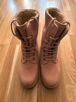 Boots Stiefel mit Schnürung Tamaris Gr.39 Damen hellrosa Bayern - Feuchtwangen Vorschau