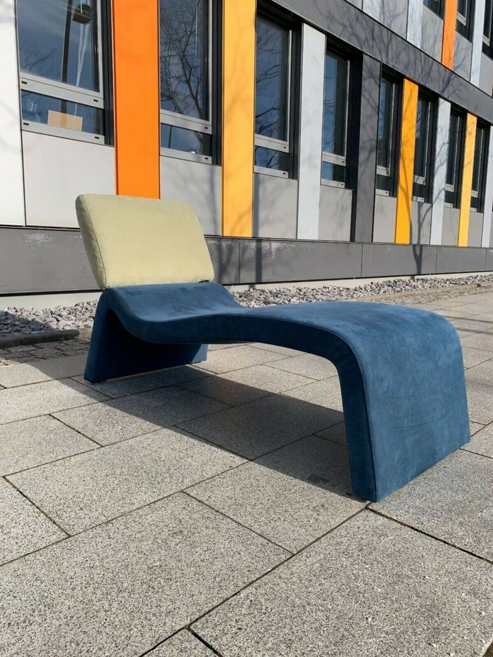 COR Design Liege / Sitzmöbel zweifarbig Alcantara dunkelblau-hell in Dortmund