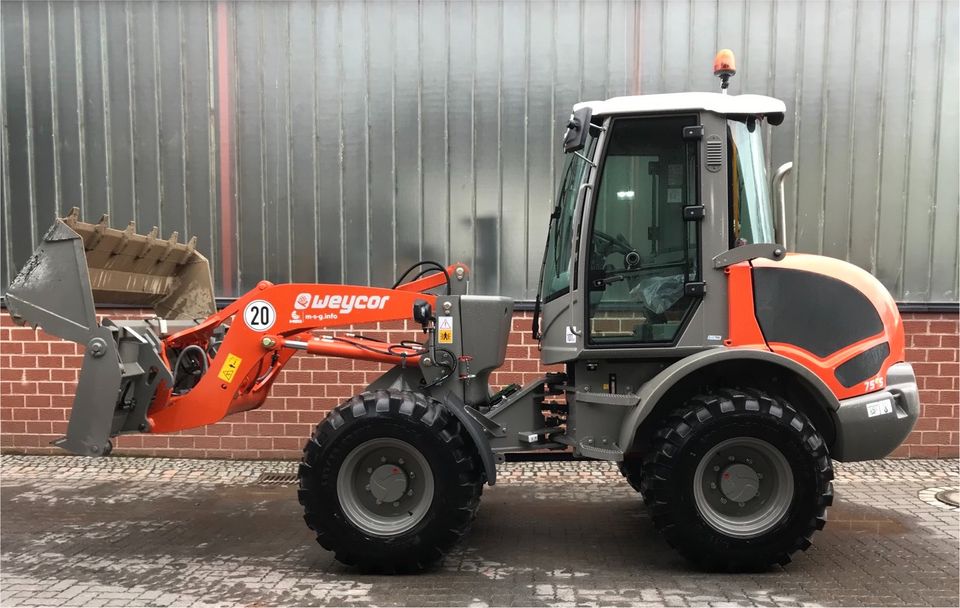 Schwenklader Radlader Atlas AR 75 S Minibagger mieten in Heilbad Heiligenstadt