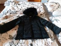 Jacke Winterjacke Anorack L 44 46 schwarz uni Kapuze Fell Bayern - Triftern Vorschau