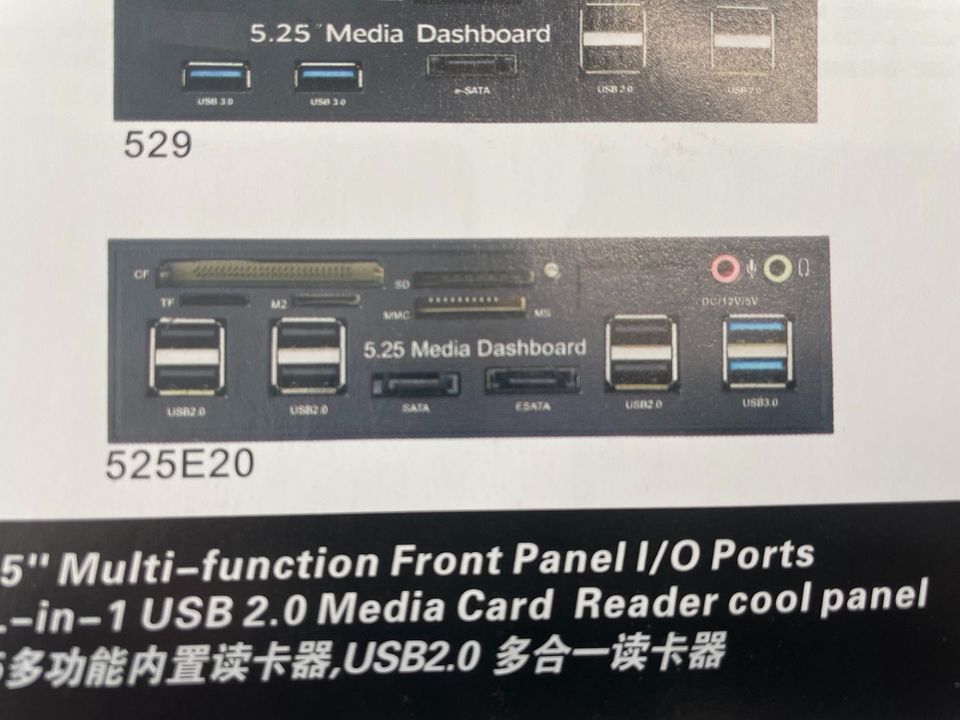 Media Dashboard 5.25, 525E20 in Möckmühl
