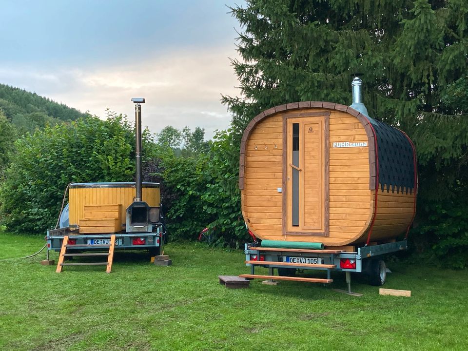 Mobiler Hottube, Hot Tub, Sauna mieten, mobiler Whirlpool in Wenden