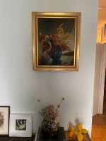Gemälde Öl Leinwand Stilleben Blume 60x50cm gerahmt signiert Friedrichshain-Kreuzberg - Friedrichshain Vorschau