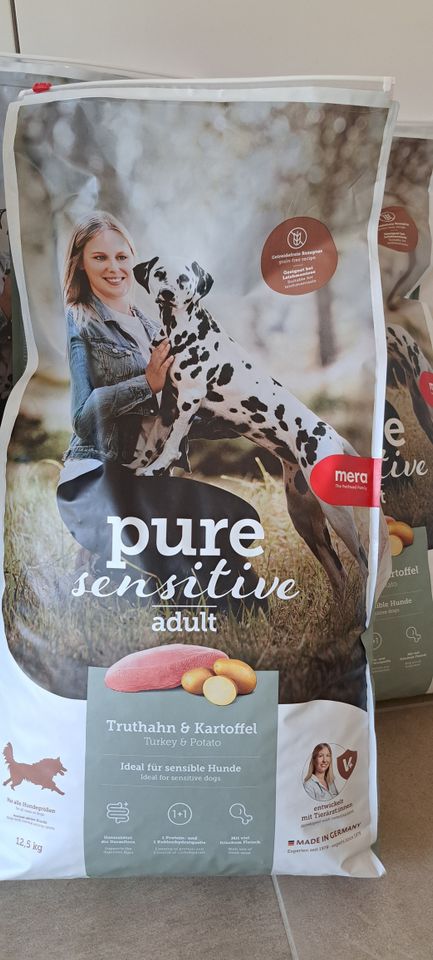 Hundefutter Mera Pure Sensitive Adult 5x12,5kg in Meschede
