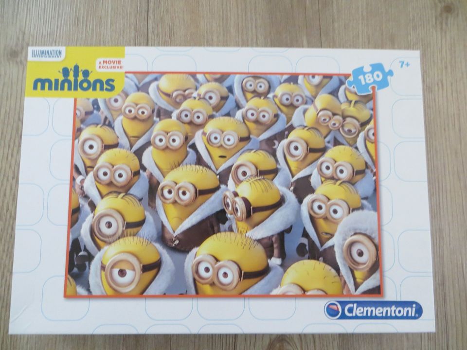 Puzzle minions 180 Teile Clementoni 7+ in Aerzen