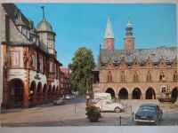 alte Postkarte AK Goslar Marktplatz Rathaus Kaiserworth Mai 1980 Niedersachsen - Goslar Vorschau