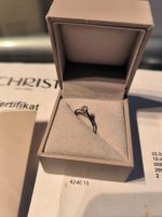 Christ Solitaire Diamant Weissgold Ring mit Zertifikat Schmuck Elberfeld - Elberfeld-West Vorschau