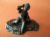 Bronze Figur wohl vor 1900 ,, Junge mit Trommel " Frankfurt am Main - Nieder-Eschbach Vorschau