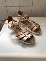 Gabor Leder Sandalen Gold Gr 38/ 38,5 Hannover - Nord Vorschau