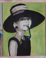 Acrylbild Wandbild Keilrahmen Audrey Hepburn Gemälde Berlin - Neukölln Vorschau