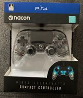 Nacon PS4 Compact Controller LED mit Kabel (OVP) Mecklenburg-Vorpommern - Greifswald Vorschau