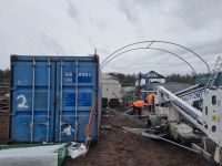 ✨ JETZT NEU - FINANZIERUNG - BIS ZU 84 MONATE ✨ Containertop / Containerüberdachung - Genehmigungsfrei - Hohe Traglast - Sichere Überdachung für Container Fahrsilo Depot Warenlager Stellplatz & mehr! Milda - Zimmritz Vorschau