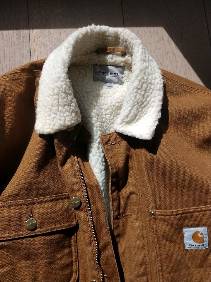 Carhartt WIP Fairmount Coat brown braun Größe L in Berlin