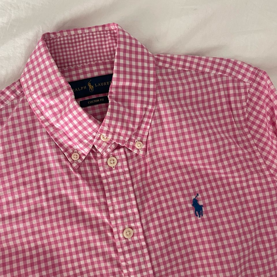 Pinke Polo Ralph Lauren Bluse in Frankfurt am Main