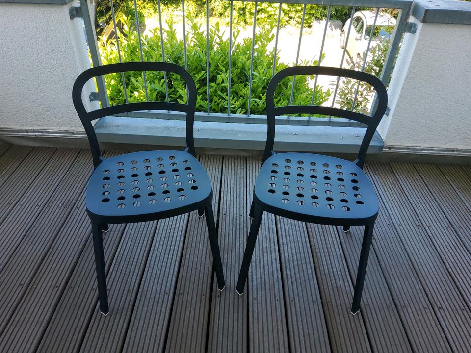 ☑️ 2 x Ikea Reidar Stühle in schwarz ☑️ in Niedernhausen