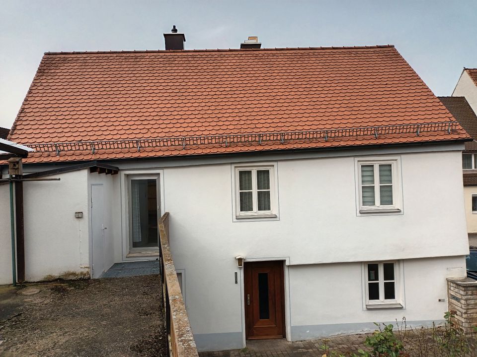 Altstadtwohnhaus mit gr. Terrasse und Garage in Wemding