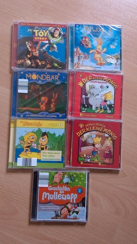 NEUE CD OVP Mondbär, Die Biene Maja, Mullewapp, Felix, Toy Story in Rheda-Wiedenbrück