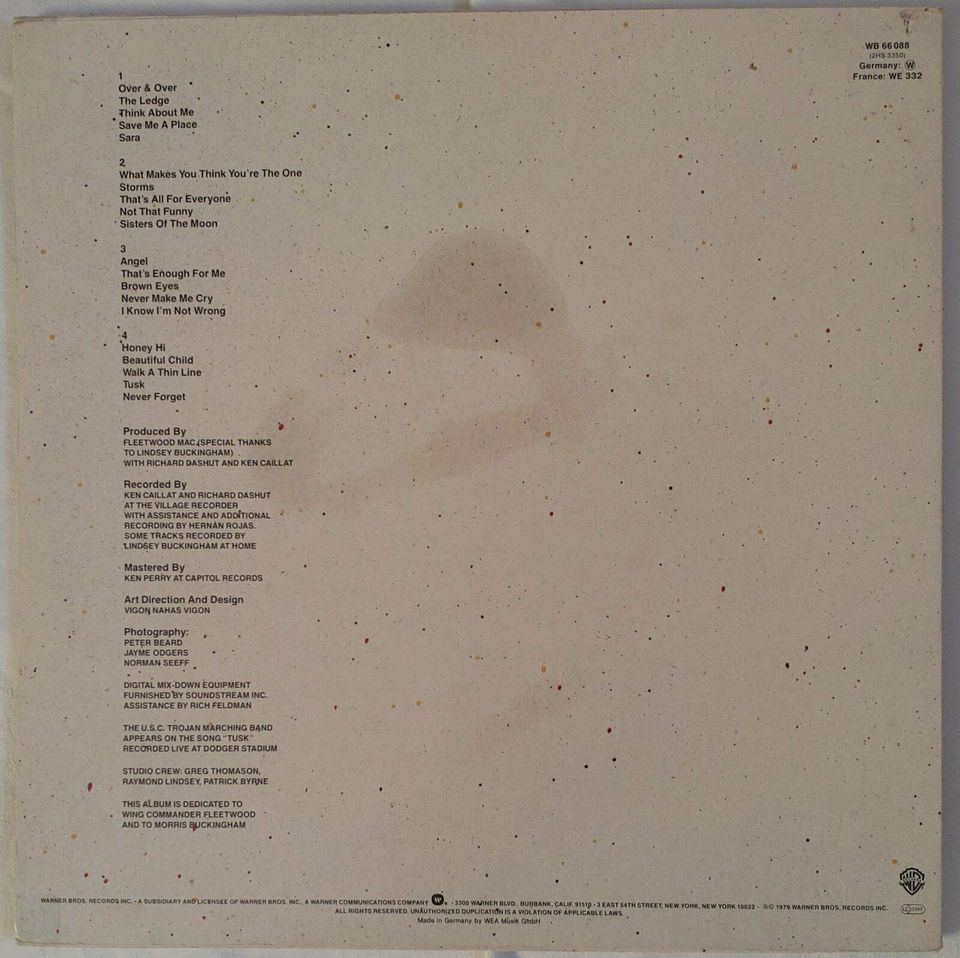 Fleetwood Mac Schallplatte Vinyl LP in Hofkirchen