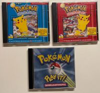 3x Pokémon - Druckstudio rot / blau  Play it! Sammelkartenspiel Hessen - Hauneck Vorschau