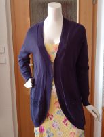 Strickjacke Longstrickjacke Gr. 36/38 * blau * 100% Baumwolle Brandenburg - Bernau Vorschau