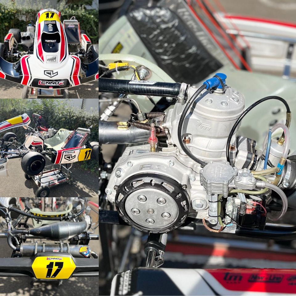 Schaltkart Rennkart Birel Art Charles Leclerc S15 TM KZ R2 in Stuttgart