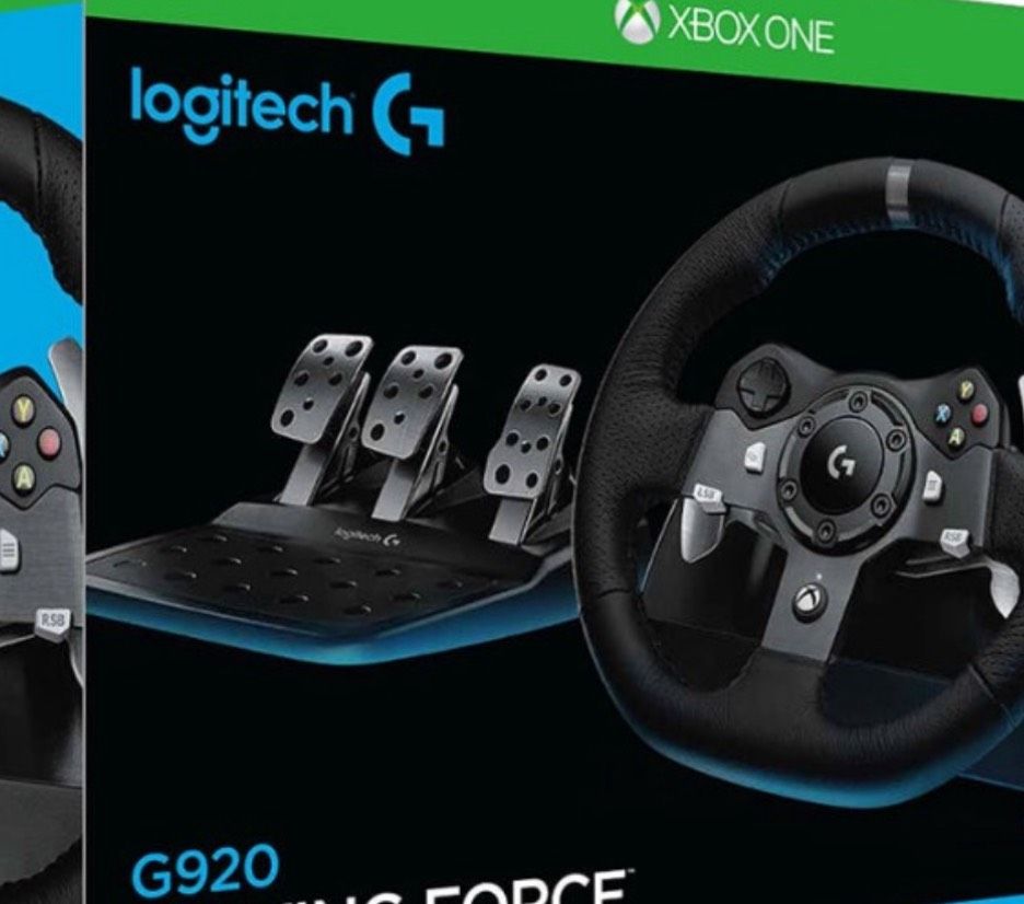 Logitech G920 Driving Force Gaming Rennlenkrad für Xbox/PC NEU in