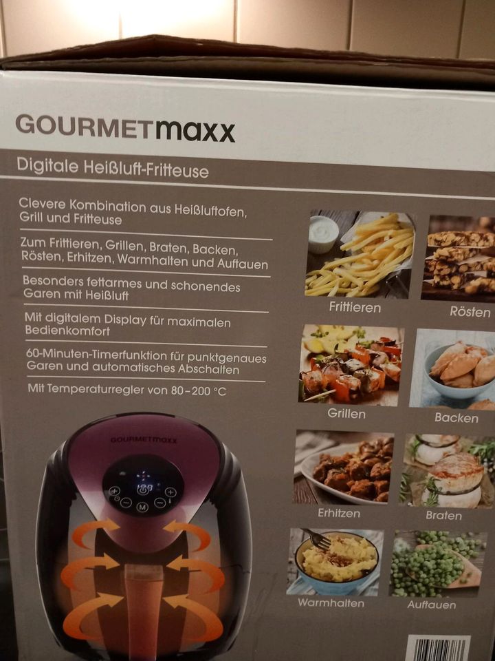 Heißluft-Fritteuse von Gourmet MAXX in Düsseldorf