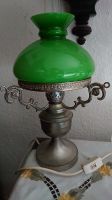 Tischlampe grün mit Zinnfuß 49 cm hoch Niedersachsen - Esens Vorschau