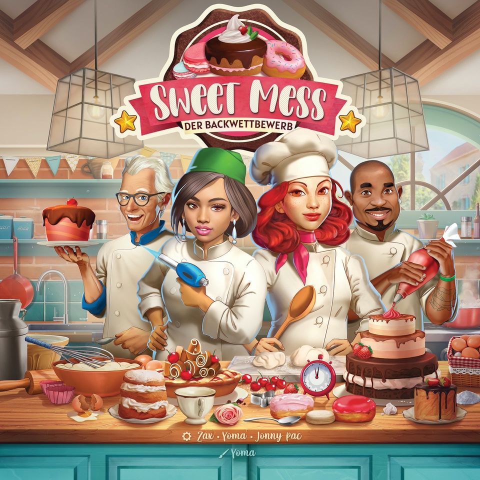 Sweet Mess Der Backwettbewerb Deluxe & Eiscreme Skellig Games in Salgen