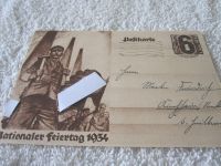 Briefmarken GA Dt.Reich "Nationaler Feiertag 1934 Bayern - Münchberg Vorschau