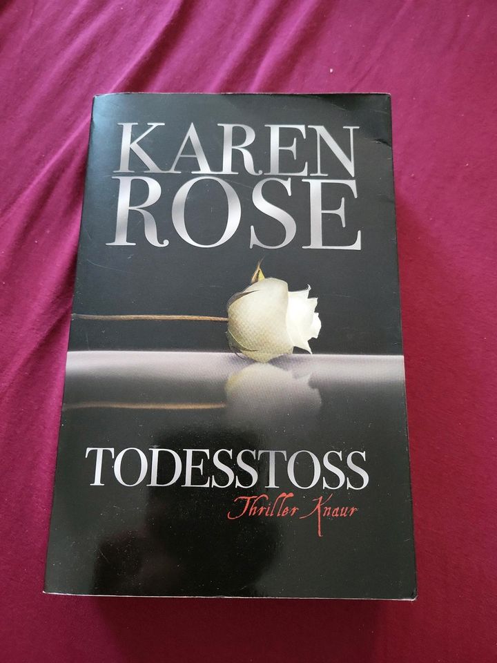 Karen Rose Todesstoss Thriller in Kirchheim unter Teck