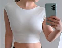 Crop Top mit Rückenausschnitt bauchfreie Bluse T-Shirt Bayern - Würzburg Vorschau