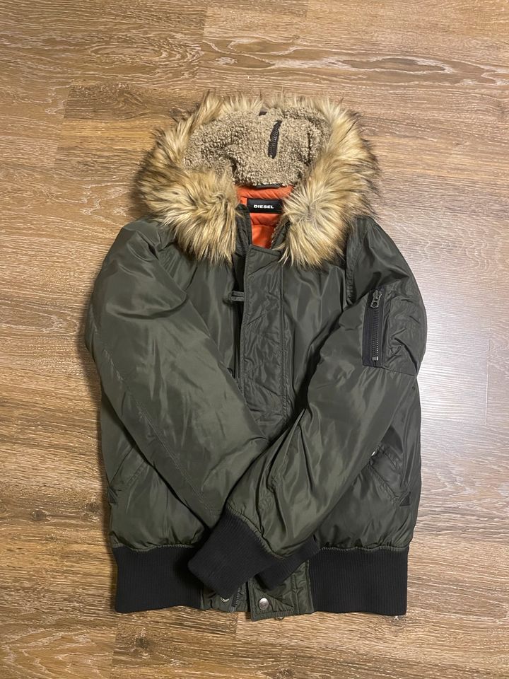 Diesel Winterjacke - Fell - Khaki in Köln