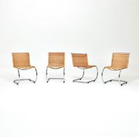 4x Thonet S 533 R | S533 | Freischwinger / Stühle / Sessel | Ludwig Mies van der Rohe | Bauhaus Design | Designklassiker | Vintage Stahlrohr Möbel Düsseldorf - Pempelfort Vorschau