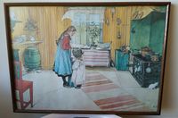 Carl Larsson gerahmter Kunstdruck Schweden Niedersachsen - Tostedt Vorschau