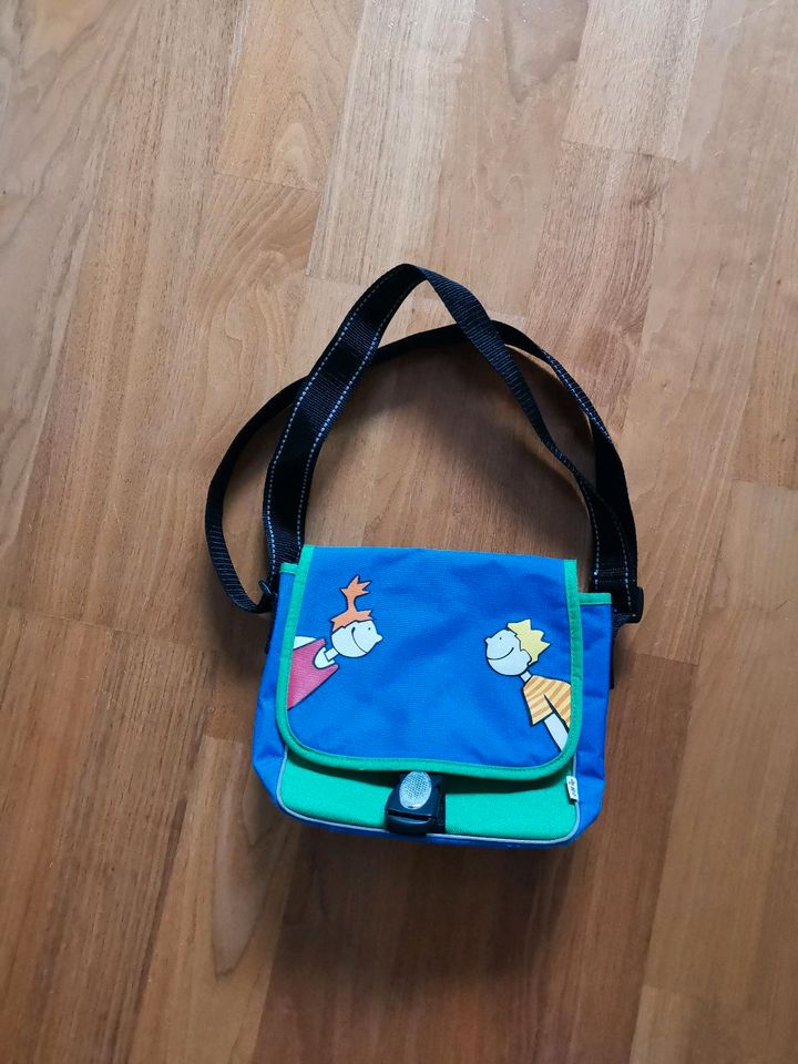 Jako-o Kindergarten Umhängetasche Rucksack blau grün in Hildburghausen