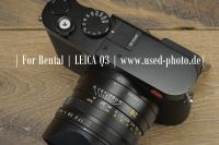 Leica Q3 | Rent | Vermietung | Mieten | www.used-photo.de/Verleih Hessen - Malsfeld Vorschau